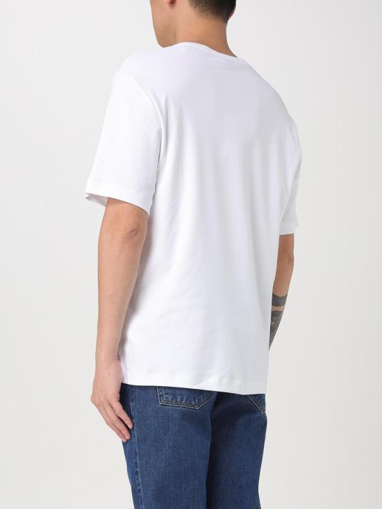 25FW 헬무트랭 반팔 티셔츠 O04HM599 100 White - HELMUT LANG