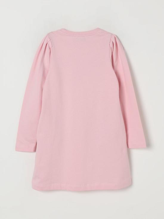 25FW [키즈] 모스키노 원피스 HDV0H7LDA16 60100 Black - MOSCHINO