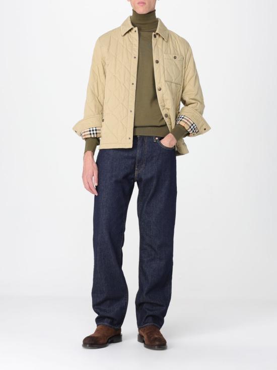 25FW 버버리 브라이튼 퀼팅 자켓 8110180 Beige - BURBERRY