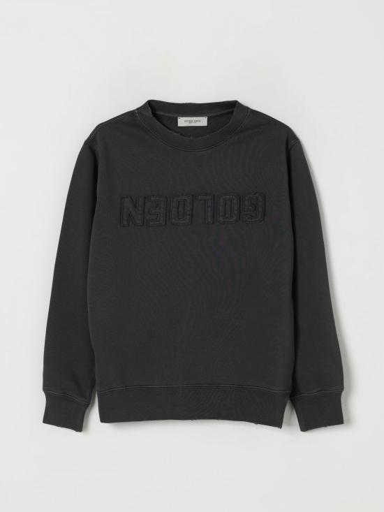 25FW [키즈] 골든구스 풀오버 GKP02214P00224460278 Grey