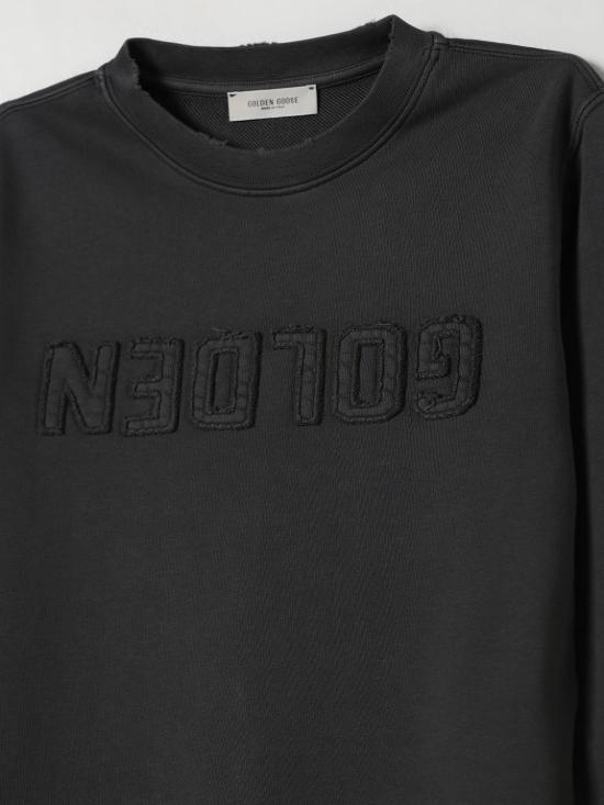 25FW [키즈] 골든구스 풀오버 GKP02214P00224460278 Grey - GOLDEN GOOSE