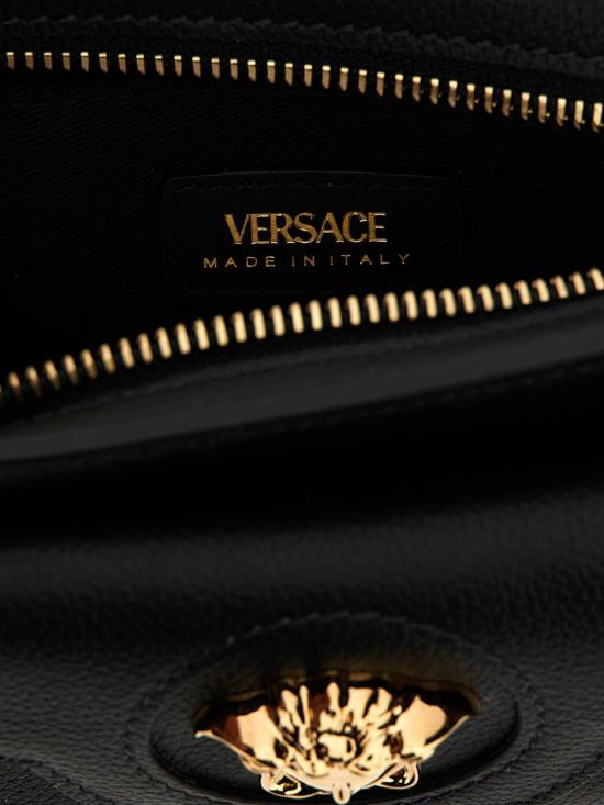 25FW 베르사체 토트백 1017739DVIT2T 1B00V Black - VERSACE