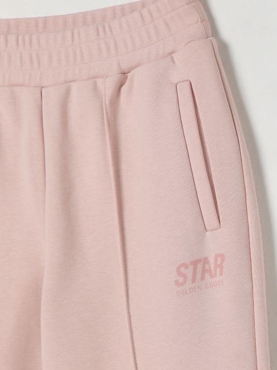 25FW [키즈] 골든구스 트레이닝/조거 팬츠 GKP01280P00224525523 Pink - GOLDEN GOOSE