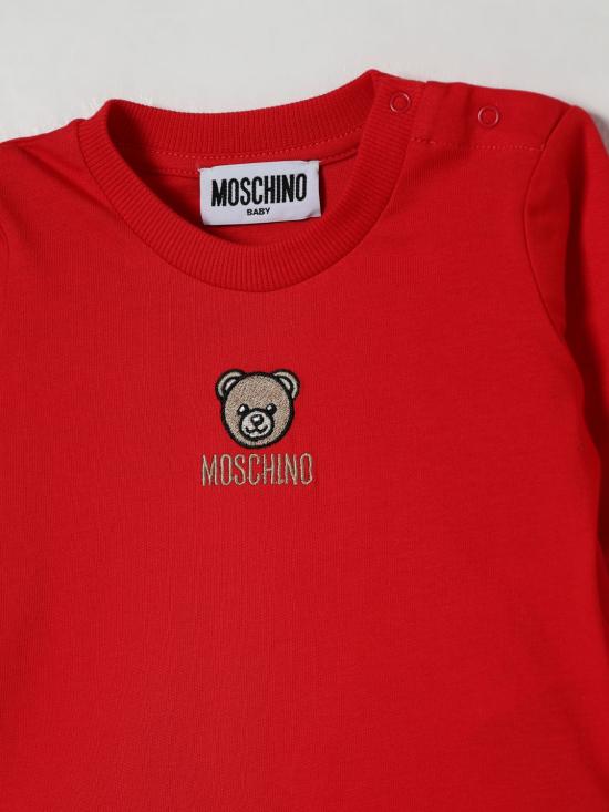 25FW [키즈] 모스키노 티셔츠 M9O00RLAA10 50109 Red - MOSCHINO