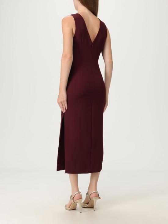 25FW 트윈셋 롱 원피스 252TP2300 05609 Burgundy - TWINSET