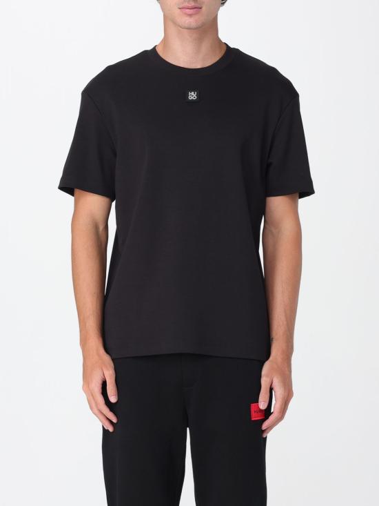 25FW 휴고보스 반팔 티셔츠 50505201 002 Black