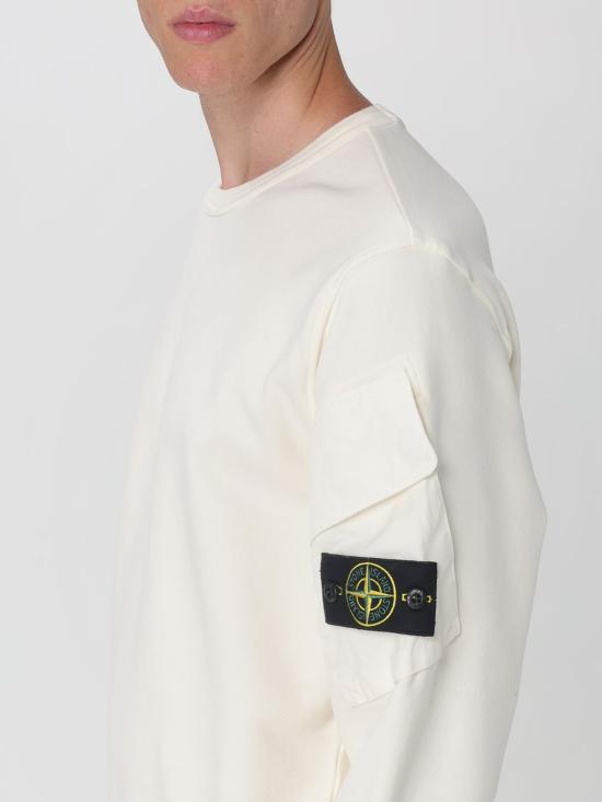 25FW 스톤 아일랜드 긴팔 티셔츠 6100008S0A20 V0093 Ivory - STONE ISLAND