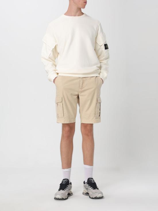 25FW 스톤 아일랜드 긴팔 티셔츠 6100008S0A20 V0093 Ivory - STONE ISLAND
