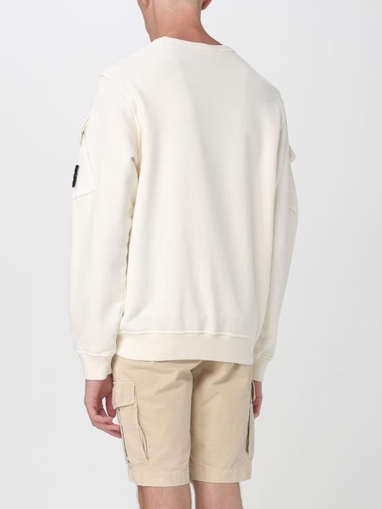 25FW 스톤 아일랜드 긴팔 티셔츠 6100008S0A20 V0093 Ivory - STONE ISLAND