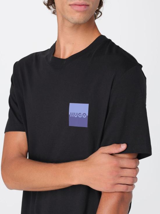 25FW 휴고보스 반팔 티셔츠 50544458 001 Black - HUGO BOSS