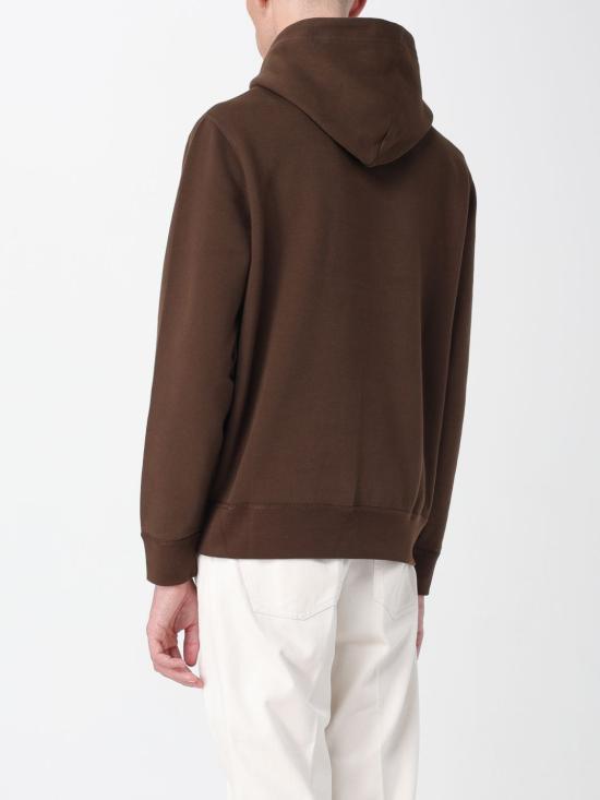 25FW 폴로 랄프로렌 포니 자수 플리스 후드 티셔츠 710766778 108 Brown - POLO RALPH LAUREN