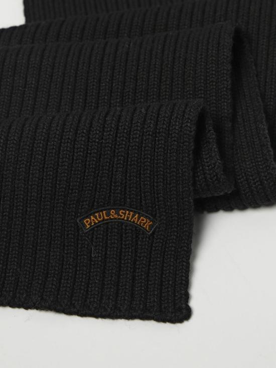 25FW 폴앤샤크 머플러/스카프 14317050 011 Black - PAUL & SHARK