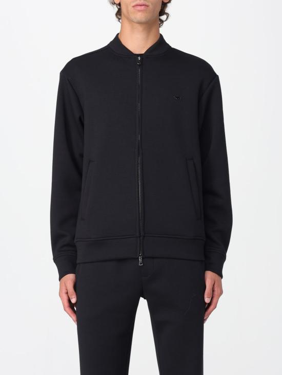 25FW 폴앤샤크 집업 니트 15311836 11D Black