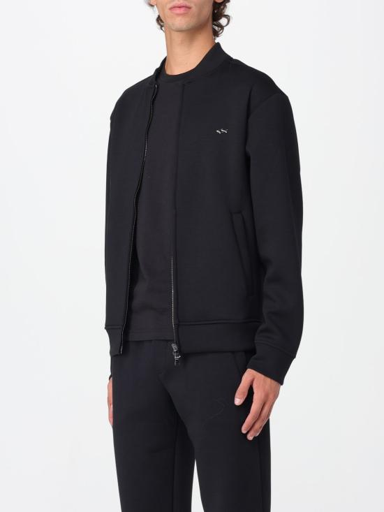 25FW 폴앤샤크 집업 니트 15311836 11D Black - PAUL & SHARK