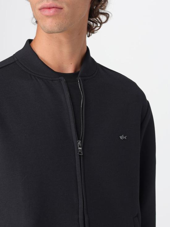 25FW 폴앤샤크 집업 니트 15311836 11D Black - PAUL & SHARK