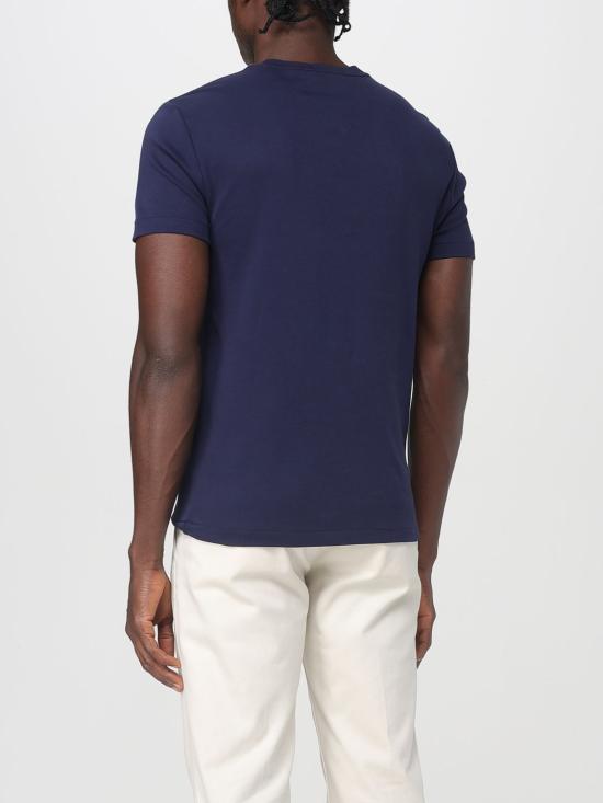 25FW 폴로 랄프로렌 포니 로고 자수 반팔티 710740727 003 Navy - POLO RALPH LAUREN