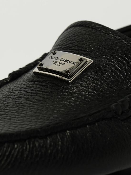 25FW 돌체앤가바나 로퍼 A50596A8034 80999 Black - DOLCE & GABBANA