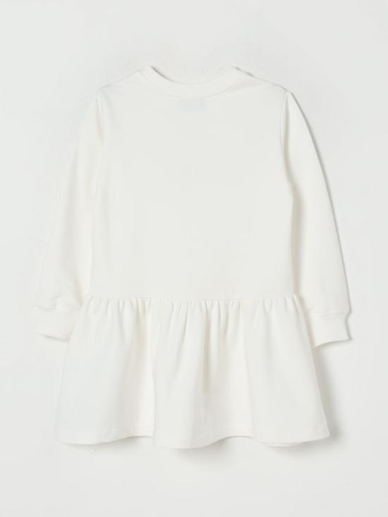 25FW [키즈] 모스키노 원피스 HDV0H7LDA16 10063 White - MOSCHINO