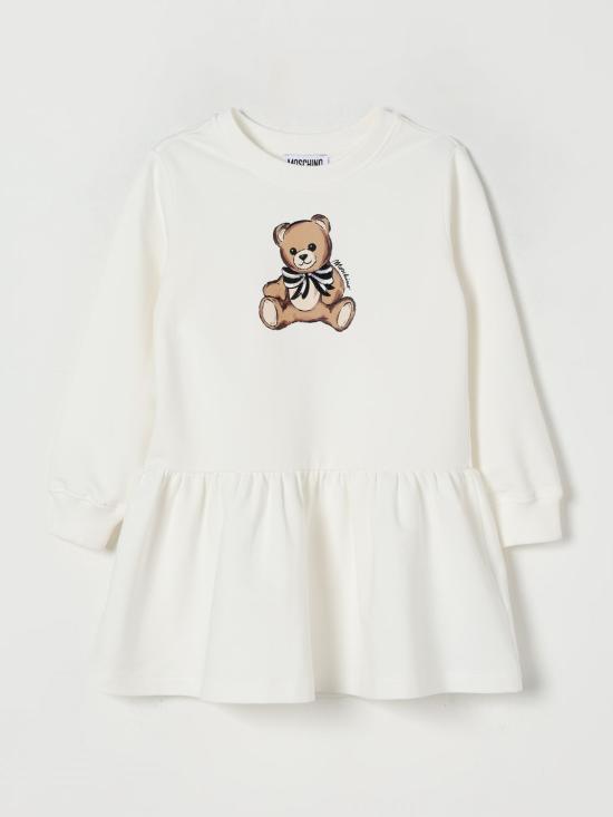 25FW [키즈] 모스키노 원피스 HDV0H7LDA16 10063 White