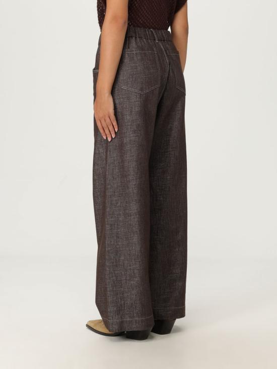 25FW 브루넬로 쿠치넬리 스트레이트 팬츠 MB148MY599 C003 Brown - BRUNELLO CUCINELLI