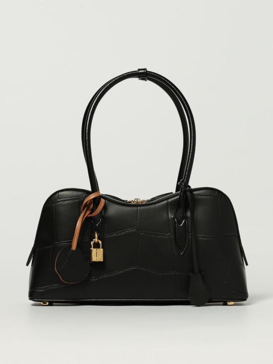 25FW 스텔라 맥카트니 라이더 숄더백 7B0138WP0557 1000 Black