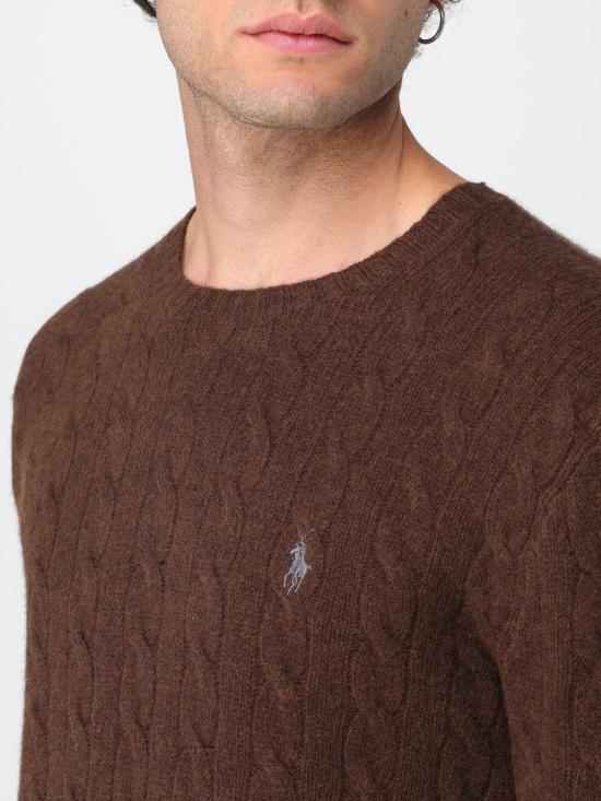 25FW 폴로 랄프로렌 스웨터 710876762 029 Brown - POLO RALPH LAUREN
