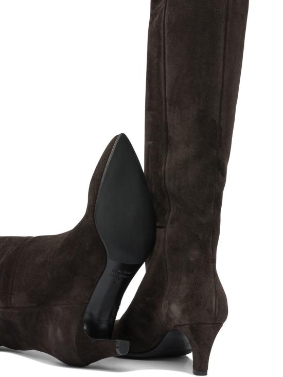 25FW 스트레티지아 부츠 A5990VELOUR EBANO Brown - STRATEGIA