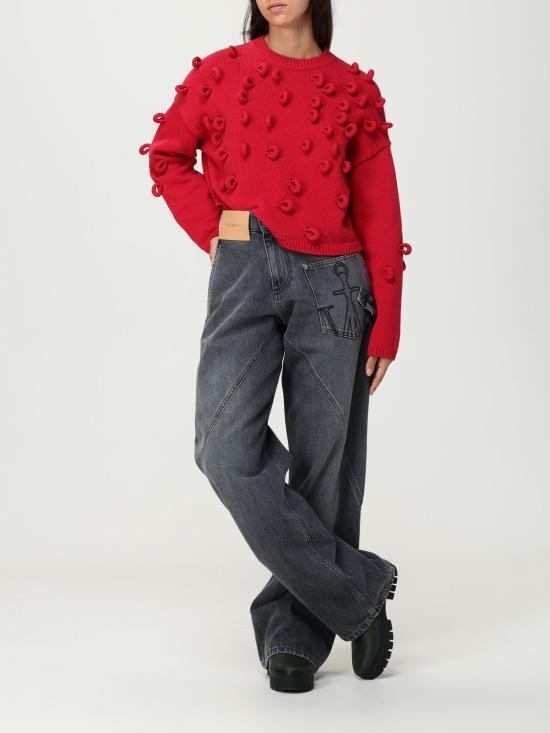 25FW JW앤더슨 트위스트 워크웨어 진 DT0102PG1745 929 Charcoal - JW ANDERSON