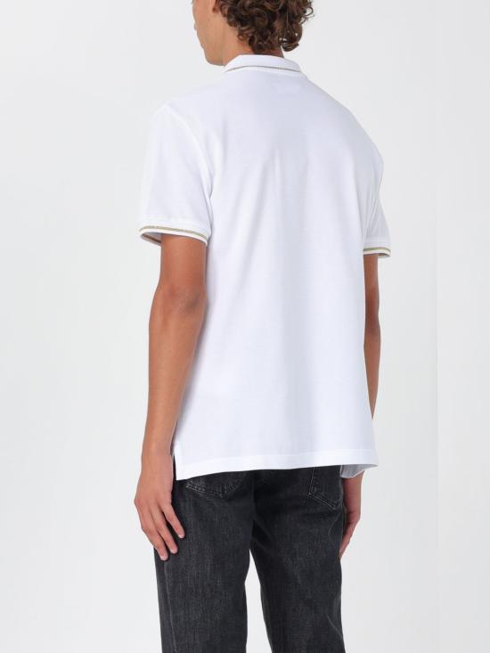 25FW 베르사체 폴로 티셔츠 79GAGT00CJ01T G03 White - VERSACE