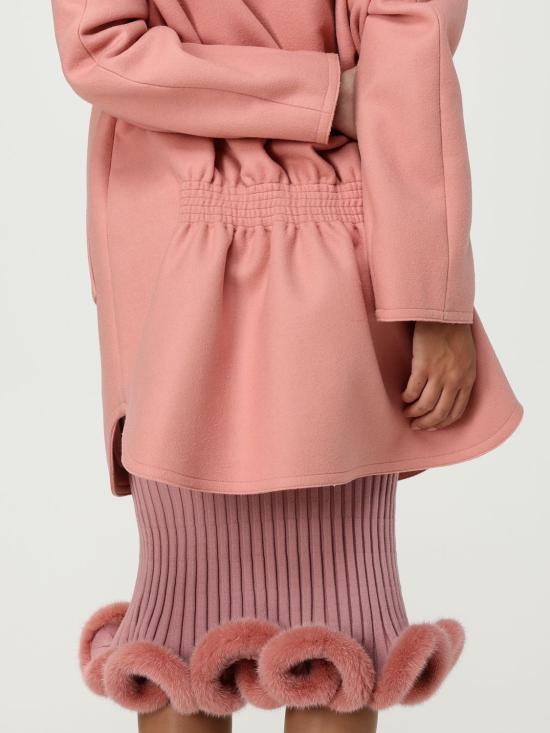 25FW 펜디 코트 FJ7670AJ0K F1T6N Pink - FENDI