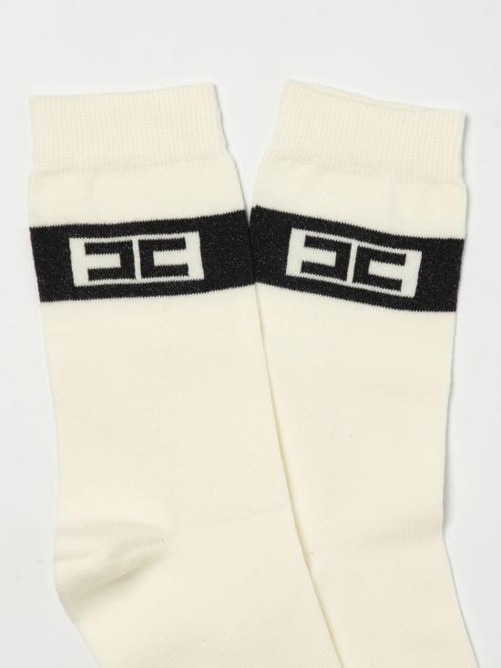25FW [키즈] 엘리자베타프랜치 발목 양말 EFCZ002CTV061 D759 White - ELISABETTA FRANCHI