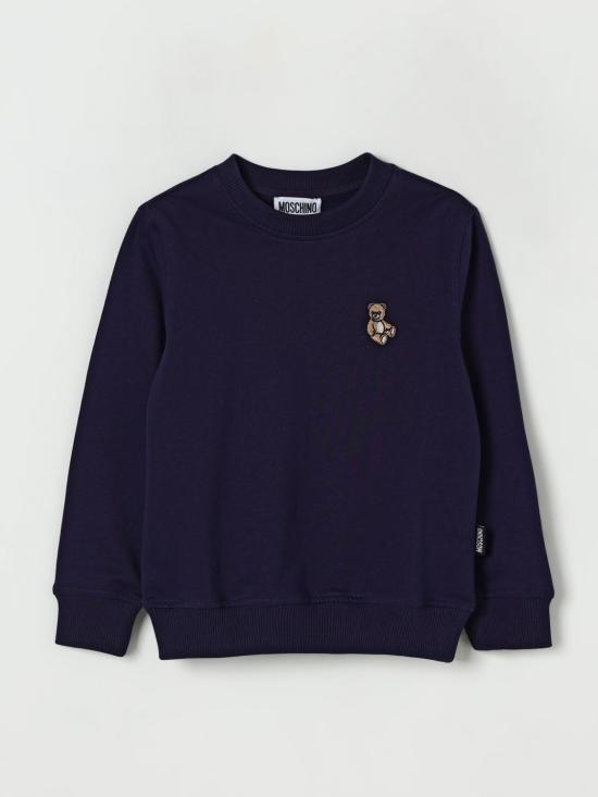 25FW [키즈] 모스키노 풀오버 HRF08VLCA40 40016 Blue