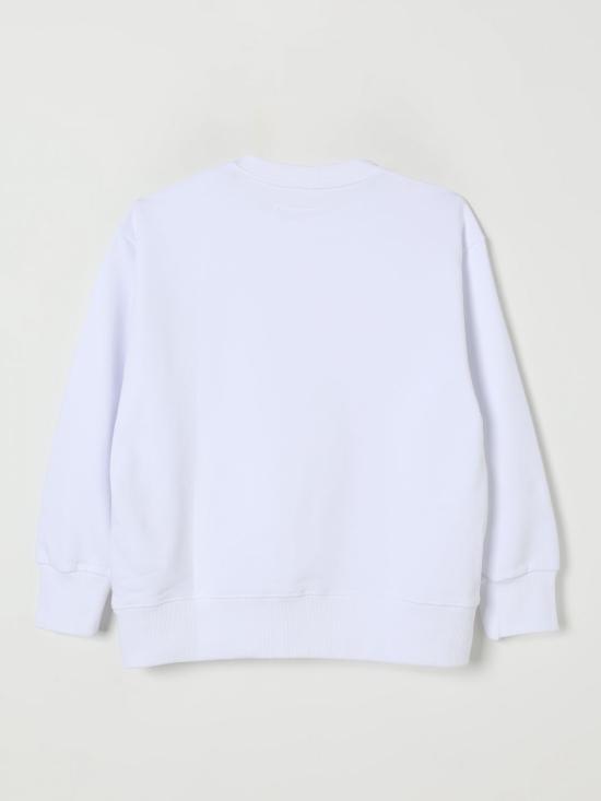 25FW [키즈] MM6 메종마르지엘라 풀오버 M60896MM02X M6100 White - MM6 MAISON MARGIELA