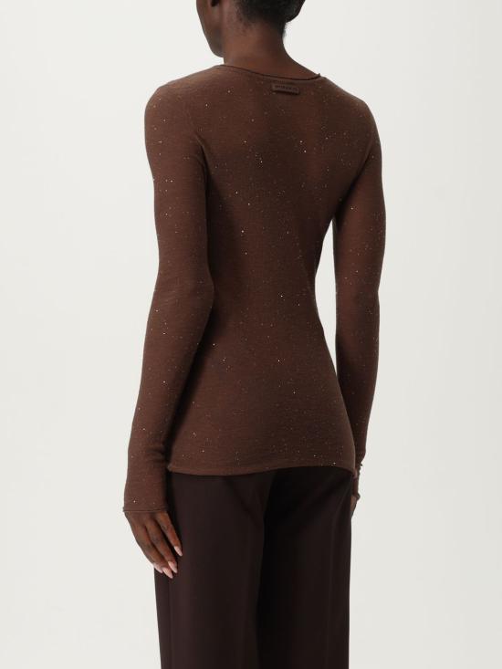 25FW 핑코 스웨터 105398A2PM L73 Brown - PINKO