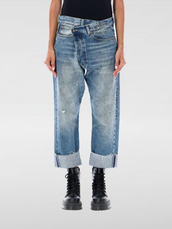 25FW 알13 KELLY 캘리 크로스오버 데님 팬츠 R13W2048735 40000 Blue