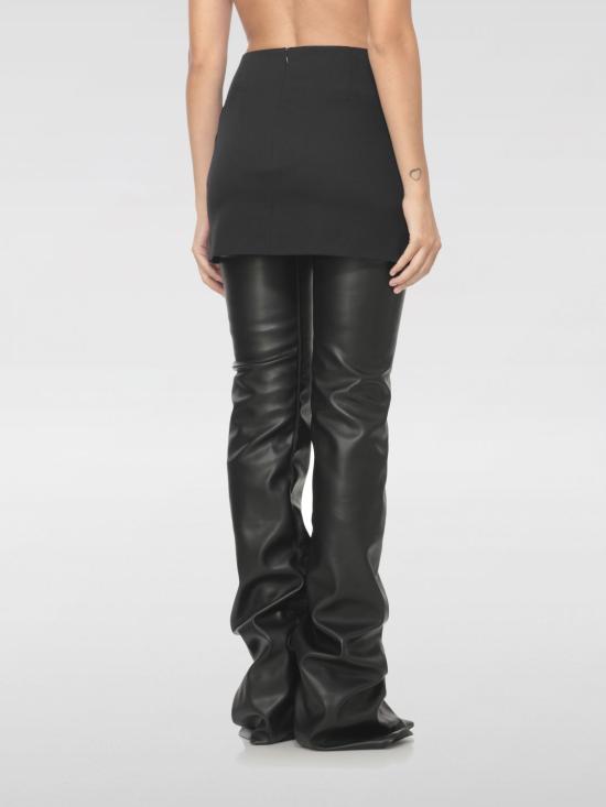25FW 디 아티코 스커트 251WCR00144WWW061AA 100 Black - THE ATTICO