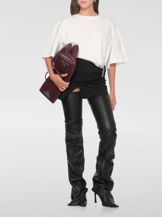 25FW 디 아티코 스커트 251WCR00144WWW061AA 100 Black - THE ATTICO