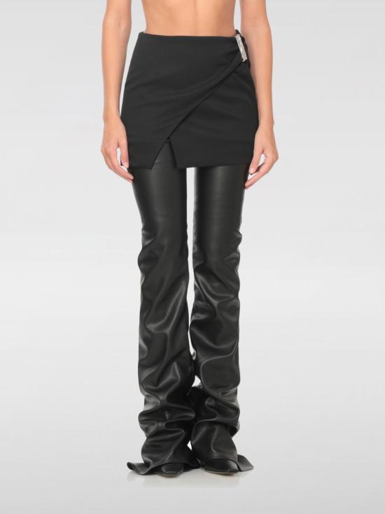 25FW 디 아티코 스커트 251WCR00144WWW061AA 100 Black