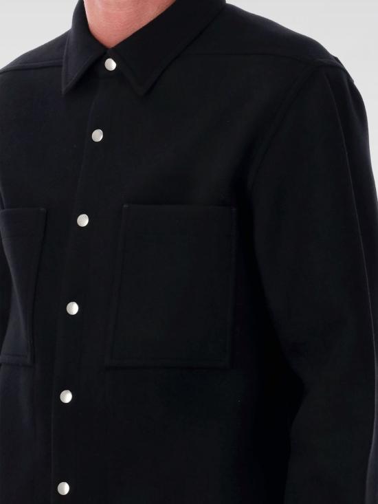 25FW 릭 오웬스 자켓 RU02E1744WSF 09 Black - RICK OWENS