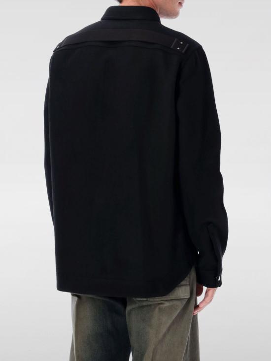 25FW 릭 오웬스 자켓 RU02E1744WSF 09 Black - RICK OWENS