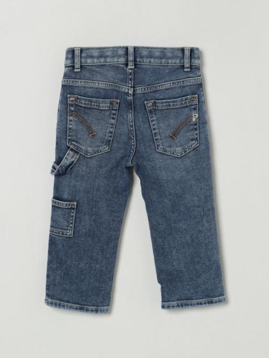 25FW [키즈] 돈답 진 DFPA165CDS039 4098 Blue - DONDUP