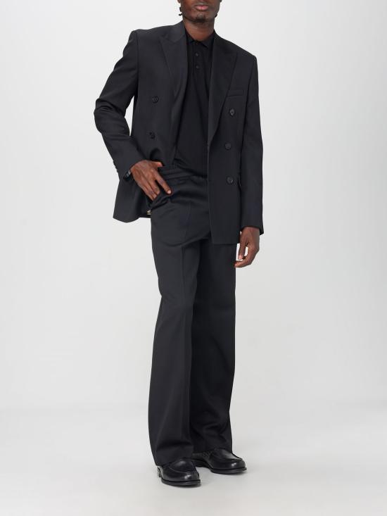 25FW 골든구스 긴팔 티셔츠 GMP01353P00104190100 Black - GOLDEN GOOSE