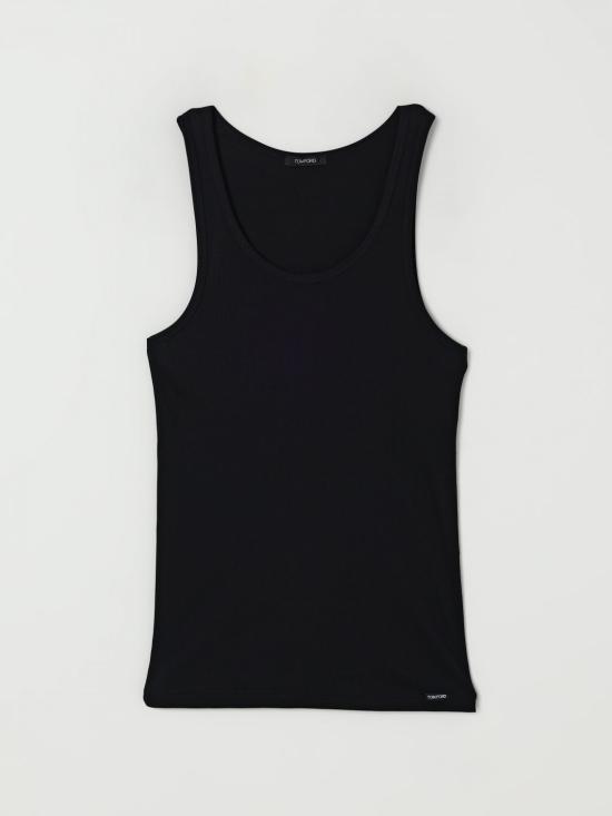 25FW 톰포드 민소매 티셔츠 T4D101210 002 Black - TOMFORD