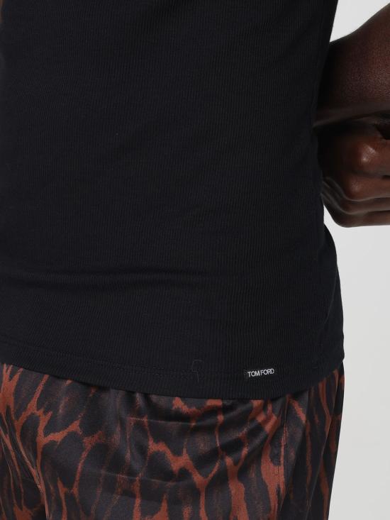 25FW 톰포드 민소매 티셔츠 T4D101210 002 Black - TOMFORD