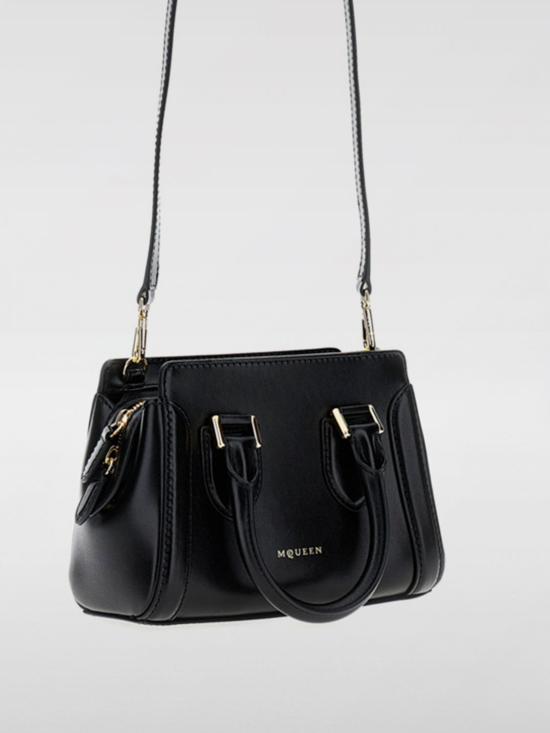 25FW 알렉산더 맥퀸 토트백 8271201MAAC 1000 Black - ALEXANDER MCQUEEN