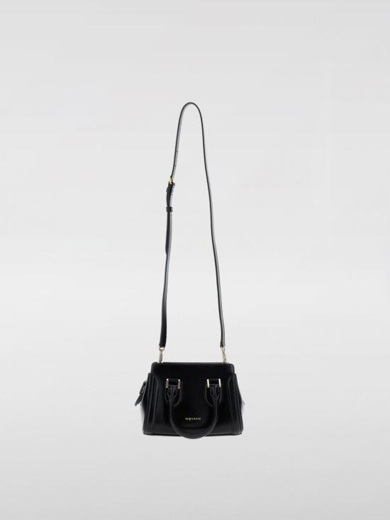 25FW 알렉산더 맥퀸 토트백 8271201MAAC 1000 Black