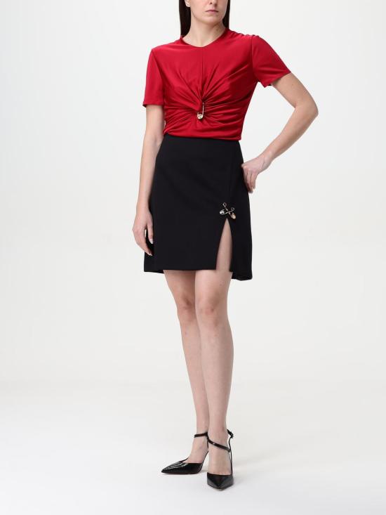 25FW 베르사체 반팔 티셔츠 10180811A12497 1RB30 Red - VERSACE