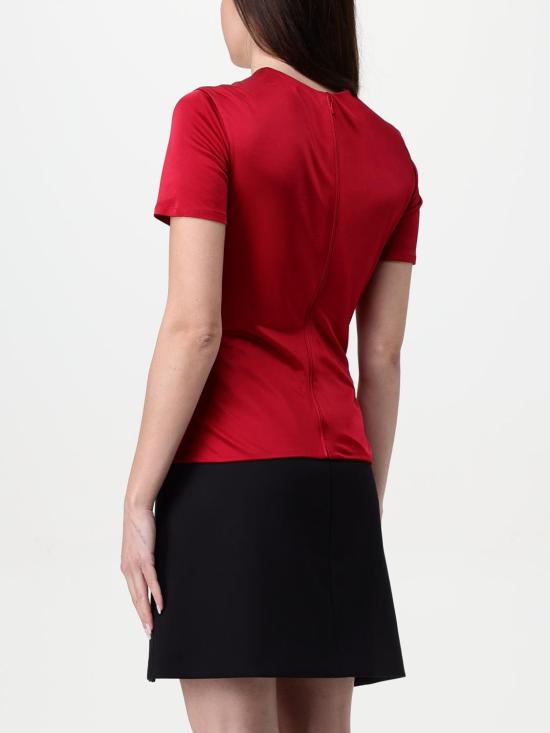 25FW 베르사체 반팔 티셔츠 10180811A12497 1RB30 Red - VERSACE