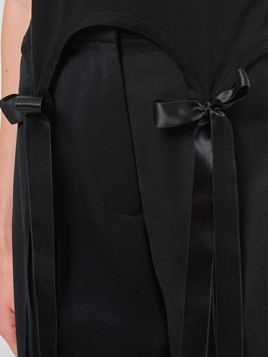 25FW 시몬로샤 반팔 티셔츠 52230571 Black - SIMONE ROCHA