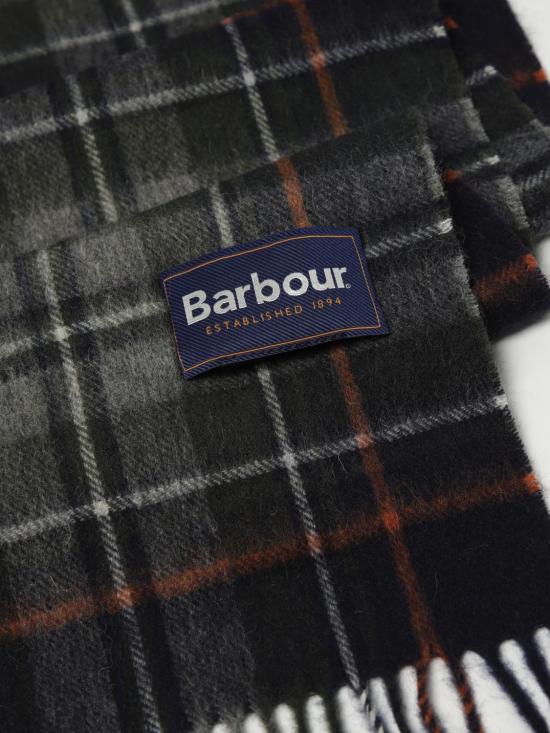 25FW 바버 뉴 체크 타탄 스카프 USC0137 NY95 Navy - BARBOUR